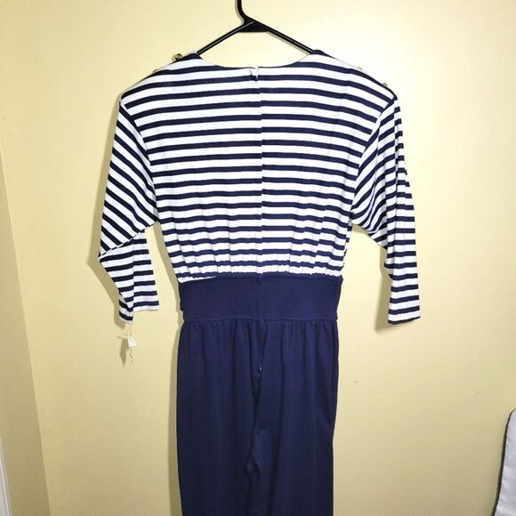 New Vintage Paquette Too Nautical One-Piece Jumpsuit Outfit 12 - Picture 5 of 16
